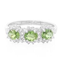 Paraiba Tourmaline Silver Ring