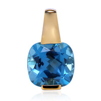 9K Marambaia Topaz Gold Pendant (Tenner Diniz)