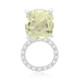 Lemon Citrine Silver Pendant