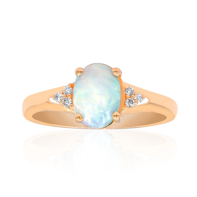 10K AAA Welo Opal Gold Ring