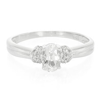 Himalayan Beryl Silver Ring