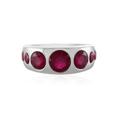 Madagascar Ruby Silver Ring