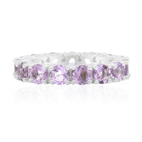 Amethyst Silver Ring