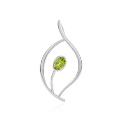 Arizona Peridot Silver Pendant