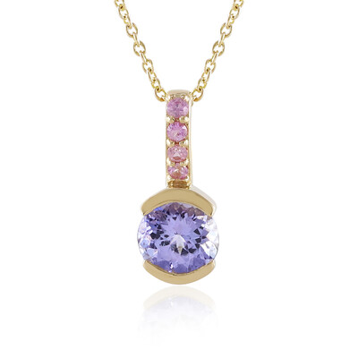 9K Tanzanite Gold Necklace