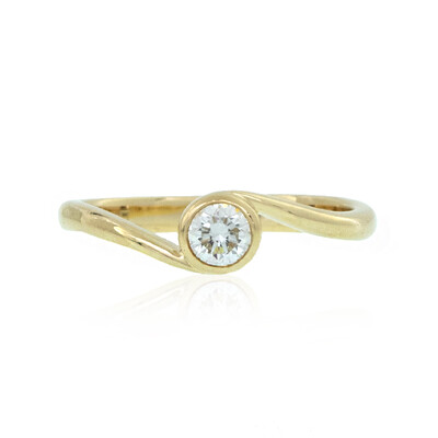 18K Flawless (F) Diamond Gold Ring (LUCENT DIAMONDS)