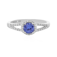 AAA Tanzanite Platinum Ring