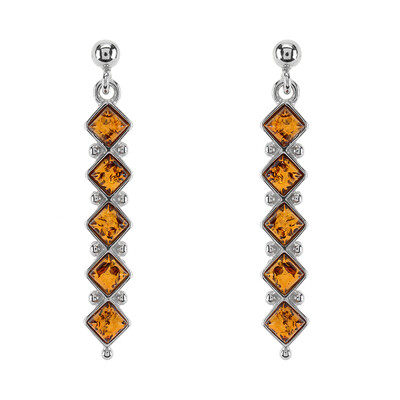 Baltic Amber Silver Earrings (dagen)