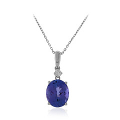 18K AAA Tanzanite Gold Necklace (CIRARI)