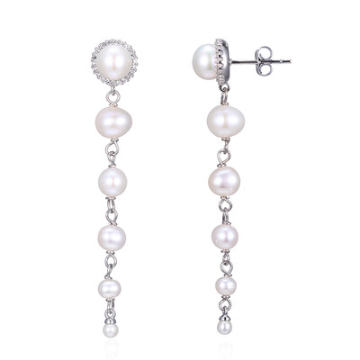 Freshwater pearl Silver Earrings