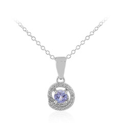 Tanzanite Silver Necklace