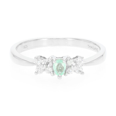 Paraiba Tourmaline Silver Ring