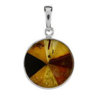 Baltic Amber Silver Pendant