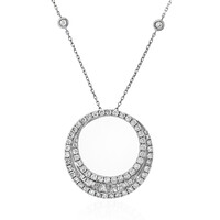 14K SI2 (H) Diamond Gold Necklace (CIRARI)