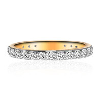 18K IF (D) Diamond Gold Ring