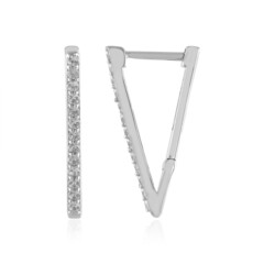 Zircon Silver Earrings