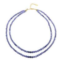 Tanzanite Silver Necklace