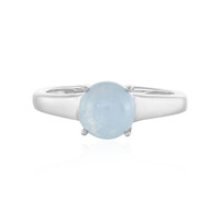Aquamarine Silver Ring