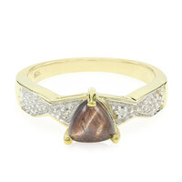 Red Tiger´s Eye Silver Ring