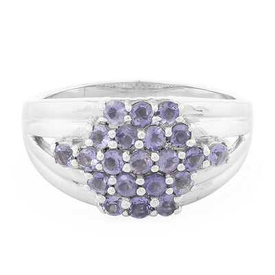 Madagascar Iolite Silver Ring