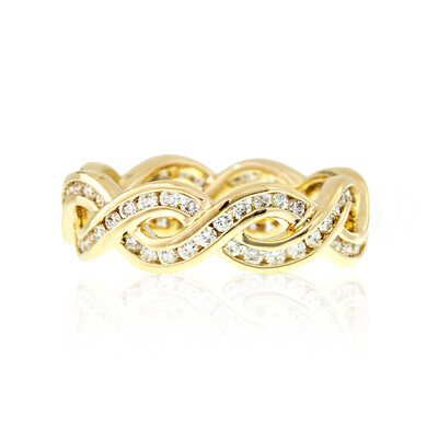 18K Flawless (F) Diamond Gold Ring (LUCENT DIAMONDS)