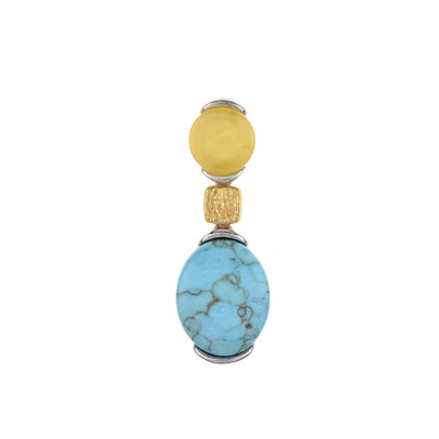 Turquoise Silver Pendant (dagen)
