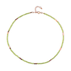 Peridot Silver Necklace