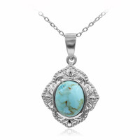 Turquoise Silver Necklace