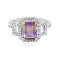 Anahi Ametrine Silver Ring