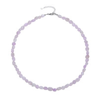 Kunzite Silver Necklace