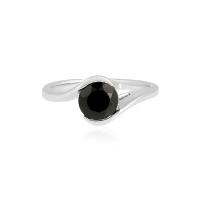 Black Onyx Silver Ring