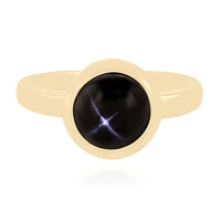 Indian star diopside Silver Ring