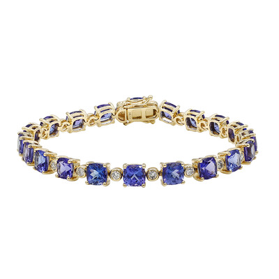 14K AAA Tanzanite Gold Bracelet (CIRARI)