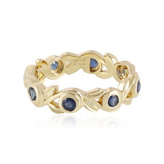 9K Blue Sapphire Gold Ring (de Melo)