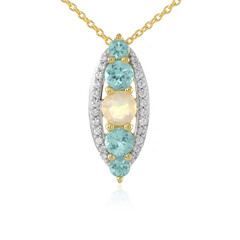 Welo Opal Silver Necklace