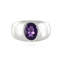 Siberian Amethyst Silver Ring (de Melo)