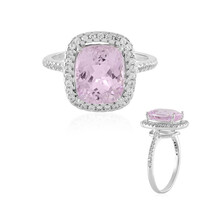 Kunzite Silver Ring