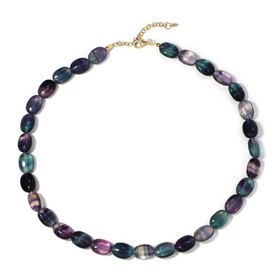 Fluorite Silver Necklace