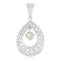 Romanian Spectrolite Silver Pendant