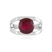 Madagascar Ruby Silver Ring (de Melo)