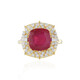 Madagascar Ruby Silver Ring