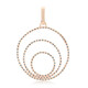 Fancy Diamond Silver Pendant