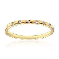 18K VS2 (H) Diamond Gold Ring (CIRARI)