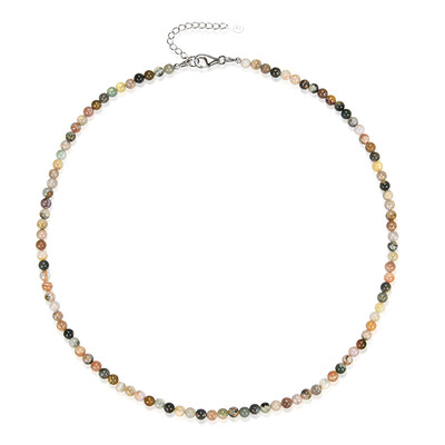 Ocean Jasper Silver Necklace