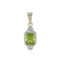 9K Peridot Gold Pendant (Adela Gold)