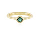Indicolite Silver Ring (Adela Silber)