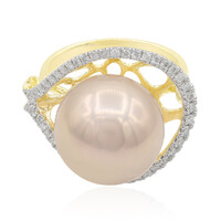 9K Pink Ming Pearl Gold Ring (TPC)