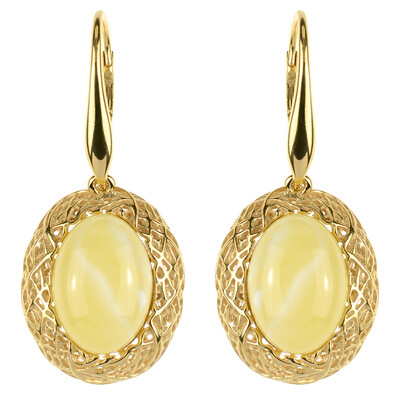 Baltic Amber Silver Earrings (dagen)