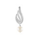 White Freshwater Pearl Silver Pendant