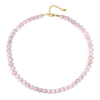 Kunzite Silver Necklace
